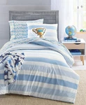 Closeout! Charter Club Kids Clip Jacquard 2-PC. Comforter Set, Twin/twin Xl. Fixed Price $57.99.