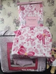 Juicy Couture 8 Piece Queen Pink Leopard/cheetah Comforter Set & Plush Throw. Fixed Price $164.99.