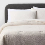 Full/queen Boucle Comforter Set Ivory - Threshold. Fixed Price $27.99.