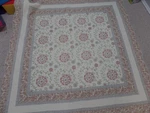 Queen Sz 3 Pc Bohemian Country Cottage Medallion Comforter & Sham Bedding *flaw*. Fixed Price $44.00.