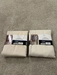 Mainstays Canvas Suit/dress Garment Bag, Grey Pumice Stripe Mpn MS89-620-010-06. Fixed Price $15.00.