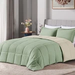 Lovtex 3PCS Sage Green Comforter Set King - Ultra Soft Washed Microfiber Comf.... Fixed Price $41.68.