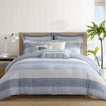 Sand Stripes Blue King/cal 3PC Comforter Set - Levtex Home. Fixed Price $159.99.