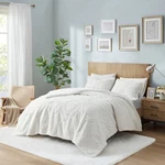 Madison Park Arya Embroidered Medallion Faux Fur Ultra Plush Comforter Set. Fixed Price $129.99.