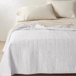 Casaluna Heavyweight Linen Blend Cotton Fill Box Quilting. Fixed Price $50.14.