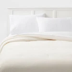 Twin/twin Extra Long Corduroy Plush Comforter Ivory - Room Essentials. Fixed Price $12.99.