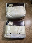 Hudson Park Collection Queen Comforter Cover, Bedskirt Palazzo New $700 Jacquard. Fixed Price $99.00.