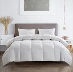 Serta Goose Feather Down Fiber Cotton Comforter Size Full/queen, White. Fixed Price $94.99.