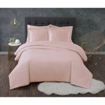 Full/queen 3PC Antimicrobial Duvet Set Blush - Truly Calm: Microfiber,. Fixed Price $23.99.
