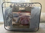 Dkny 9 Piece Queen Comforter Set Blue. Fixed Price $30.00.