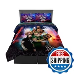 Franco Kids Bedding Super Soft Comforter And Sheet Set 5 Piece Full Size Wwe. Fixed Price $146.98.
