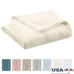 Premium Cotton Twin Blanket Soft Breathable All Season Cozy Herringbone Weave Us. Fixed Price $47.07.