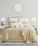 Sunham Champagne Taylor 12-PC. Comforter Queen Super Set. Fixed Price $106.00.