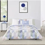 Lacoste Home Beaumont Pink Blue Green Full/queen Comforter Set & Pillow 4PC. Fixed Price $140.99.