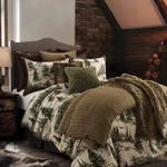 Paseo Road Cabin Bedding Joshua 3PC Lodge Comforter Set With Pillow Shams Queen. Fixed Price $244.99.