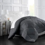 Italian Luxury Full/queen Comforter, 2100 Series, All Season, 89X89 Gray Bedding. Fixed Price $27.99.