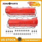 Aluminum Red Left + Right Valve Cover Set For 2001-2007 Jeep Grand Cherokee 4.7L. Fixed Price $134.99.