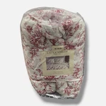 Laura Ashley Red Cassidy Cotton Reversible Comforter 3-PC Set. Fixed Price $105.30.
