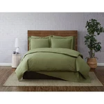 Brooklyn Loom Duvet Set Cotton Solid Color Lightweight, Olive Green, Twinxl. Fixed Price $19.99.