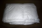 Bloomingdale's Down Comforter White Duck Lightweighted Warm Twin 65 X 85" Used. Fixed Price $124.99.