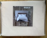Brooklyn Loom Blush- Twin Duvet Set 2 Pc 100% Cotton Percale DC31588BSTW-00. Fixed Price $35.00.