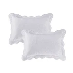 Better Homes & Gardens Paisley Medallion Cotton Pillow Shams, White, 2 Pack. Fixed Price $26.65.