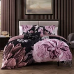 Bebejan Midnight Meadow 5 Piece Reversible Comforter Set 100% Cotton Sateen. Fixed Price $135.71.