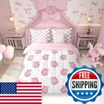 Manfei 7 Pieces Bow Tie Princess Comforter Queenwestern Cowgirl Disco Crystal. Fixed Price $103.17.