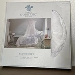 Simply Shabby Chic Bed Canopy Ruffles Discontinued White New Box. Fixed Price $120.95.