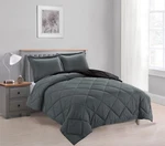 Empire Home Down Alternative Hypoallergenic 3-PIECE Reversible Comforter Set. Fixed Price $32.55.