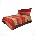 Croscill Plateau King Comforter+shams Discontinued Set Southwestern Chenille. Fixed Price $341.24.