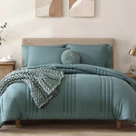 Comforter 7 Queen Blue Green Bag Monbix Pieces Bedding Sets. Fixed Price $74.99.