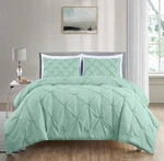 Chezmoi Collection Berlin Pinch Pleat Pintuck Bedding Comforter Set All Sizes. Fixed Price $38.99.