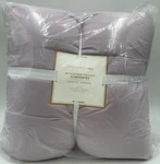 Pottery Barn Teen Microfiber Pintuck Comforter Dusty Iris Purple Xl Twin #Z1146. Fixed Price $87.88.