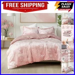 Juliette Luxe Comforter Set Velvet Lush With Soft Brushed Microfiber Reverse,.... Fixed Price $71.09.