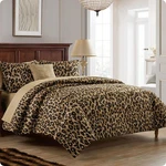 Vcny Home Bag 8PIECE Bedding Set King Size Cheetah Print Shams, D.... Fixed Price $96.92.