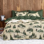 - Rustic Comforter Set, Cabin Lodge Cottage Country Charm With Mountain And N.... Fixed Price $52.59.