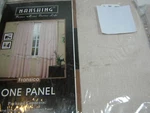 New Nanshing Fransico Bisquit Window Panel 57X95" Nip. Fixed Price $16.98.