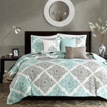 Madison Park Claire Quilt Modern Design - All Season Breathable Coverlet. Fixed Price $136.62.