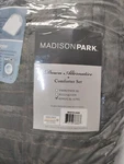 Madison Park Arctic Fur Down Alternative Comforter Set Grey King/cal. Fixed Price $129.99.