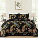 Wongs 3-PIECE Botanical Quilt Set Lightweight Microfiber All Season Bedspread. Fixed Price $49.18.