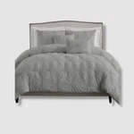 Swift Home Premium Collection Plush Floral Pintuck Full/queen Comforter Set. Fixed Price $29.70.