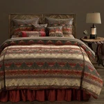 Sierra Rustic Southwestern Soft Chenille Country King 7 Pc Comforter Bed Set. Fixed Price $419.00.