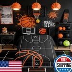 Castle Fairy Kids 3D Basketball Bedding Set King Sizeball Court Sports Games. Fixed Price $90.01.