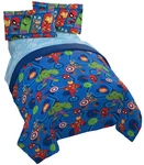 Jay Franco Marvel Super Hero Adventures Together 4 Piece Twin Bed Set - .... Fixed Price $77.42.