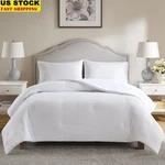 Reversible Seersucker Down Alternative Comforter Hypoallergenic Soft Bedding New. Fixed Price $38.56.
