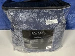 Ralph Lauren Mya Reversible Comforter Jacquard Cotton Full/queen Navy $480. Fixed Price $149.99.