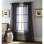Nanshing Payton Semi-sheer 84" Grommet Window Curtain Panel Pair Blue (set Of 2). Fixed Price $16.99.