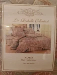 La Rochelle Collection Naples 16PC Comforter Set Queen. Fixed Price $495.00.
