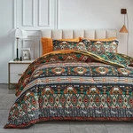 Flysheep Boho Bed In Bag Size, QUEEN-7PIECES, Bohemian-brown. Fixed Price $62.70.